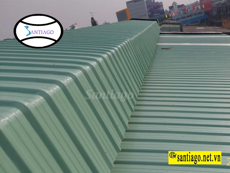 Tôn nhựa PVC/ASA 5 sóng vuông – ảnh 5