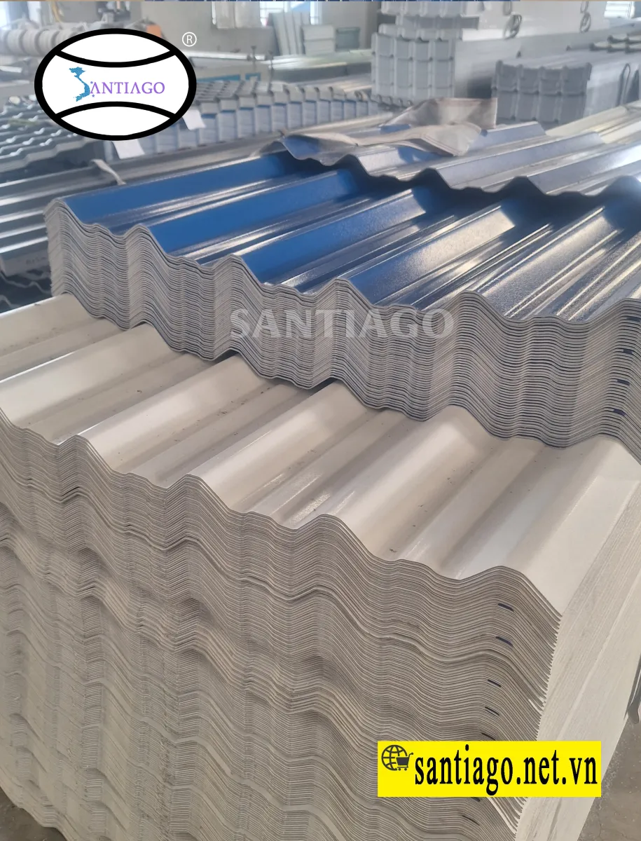 Tôn nhựa PVC/ASA 6 sóng vuông – ảnh 3