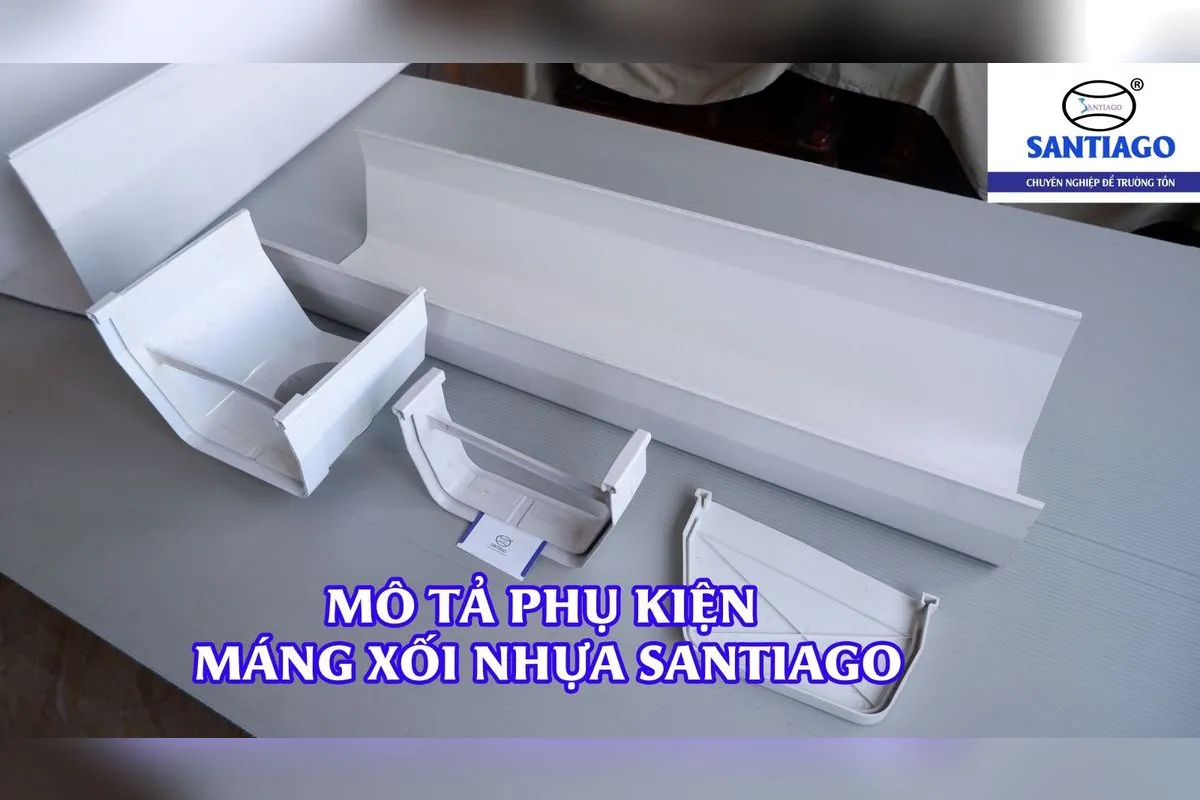 Máng xối nhựa PVC